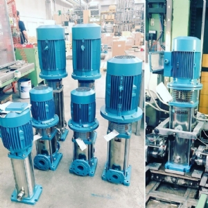 Bơm Ly Tâm Trục Đứng Calpeda MXV 25-214/D